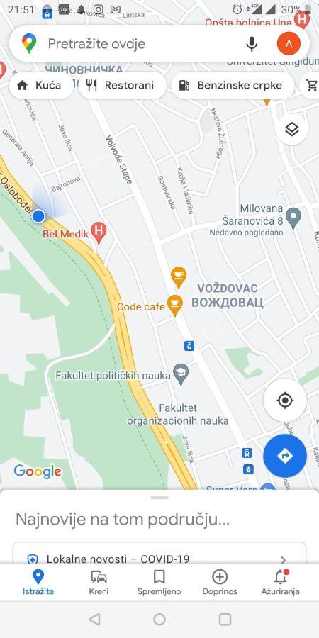 Apartmán Aparment Relax Bělehrad Exteriér fotografie